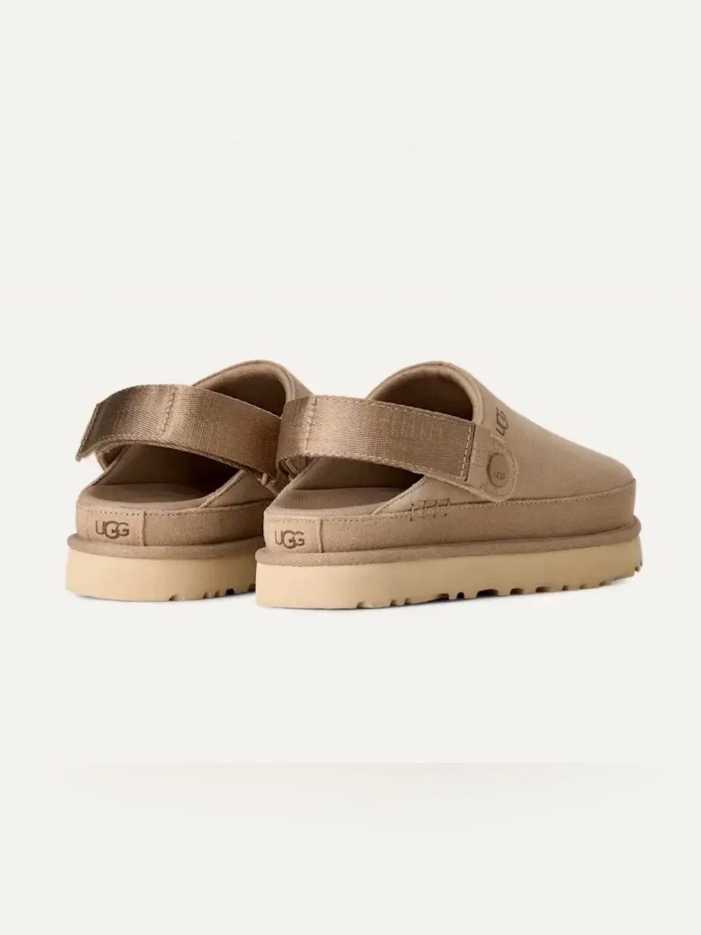 UGG Goldenstar Clog Shoe, size EU 38, color: sand, women’s - Picture 6 of 9